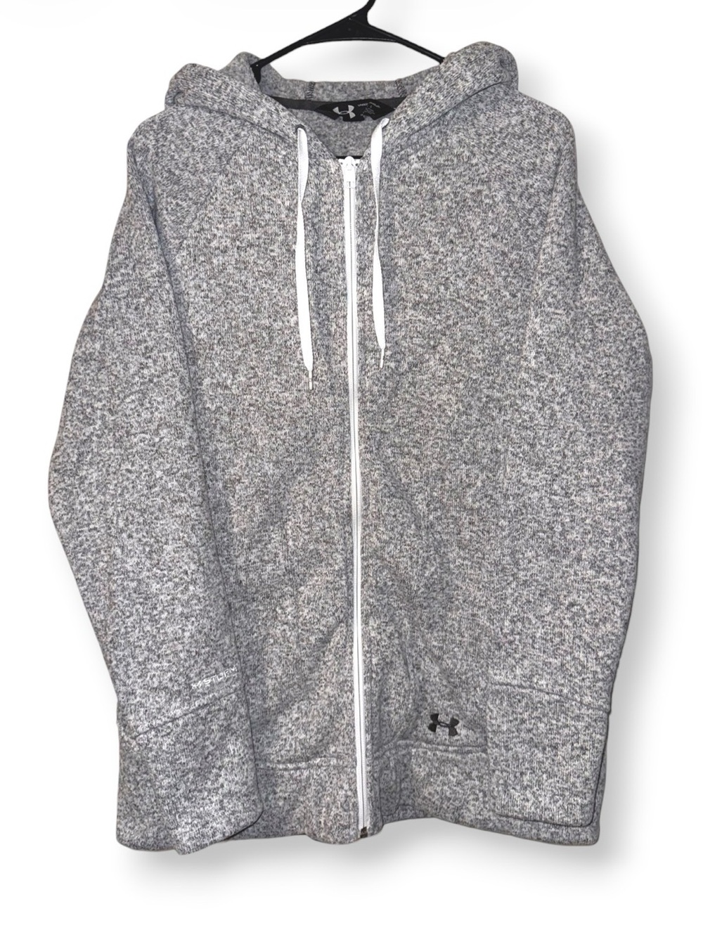 Under Armour Gray Full-Zip Women's Hoodie